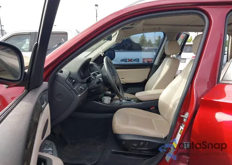 2013 BMW X3 xDrive28I z USA, uszkodzony, nr VIN 5UXWX9C59D0A16044